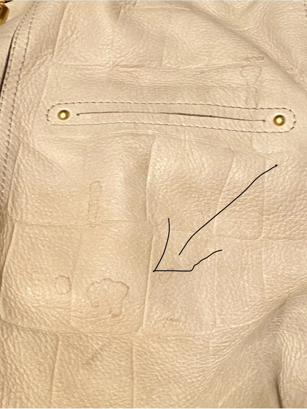 b. makowsky Tan Leather Hobo with Gold Ring Hardware - Picture 4 of 5